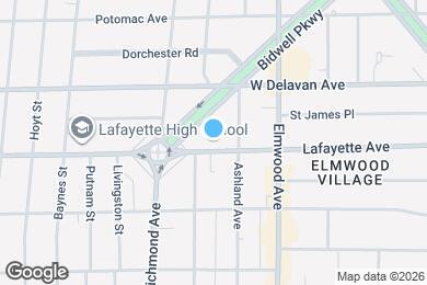 Map image of the property - 510 Lafayette Ave