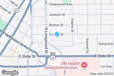 Map image of the property - 1135 Crosby St