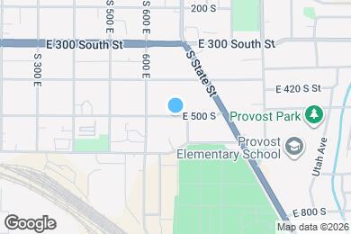Map image of the property - 688 E 500 S