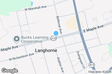 Map image of the property - 119 W Maple Ave