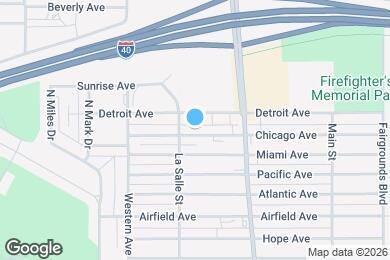 Map image of the property - 1815 Chicago Ave