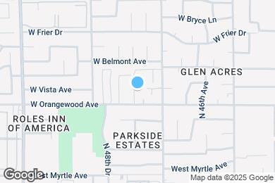 Map image of the property - 7521 N 47th Ln