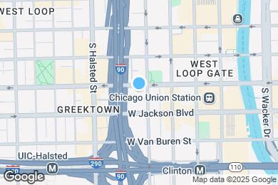 Map image of the property - 210 South Des Plaines