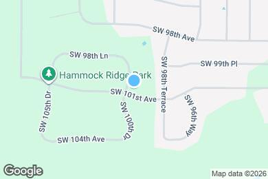 Map image of the property - 9982 SW 101st Ave