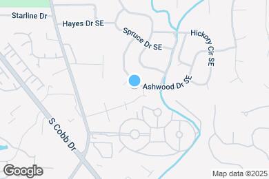 Map image of the property - 3700 Ashwood Dr SE