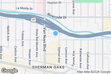 Map image of the property - 4605 Sylmar Ave