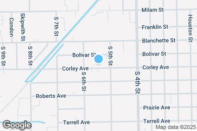Map image of the property - 3036 Corley St