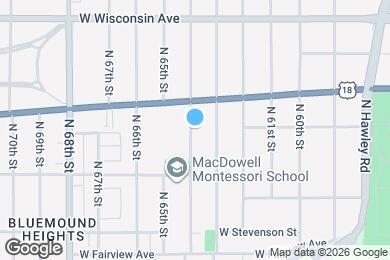 Map image of the property - 404 N 64th St