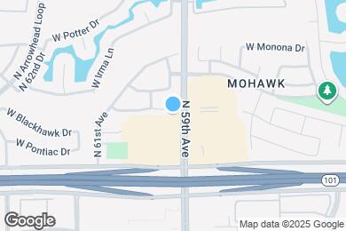 Map image of the property - 5905 W Blackhawk Dr