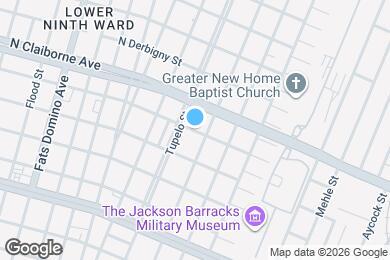 Map image of the property - 6127 N Robertson St