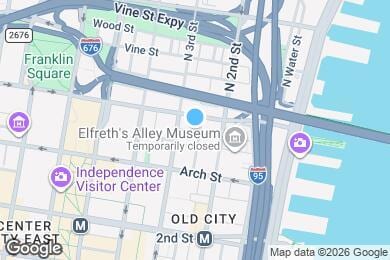 Map image of the property - 142 N Bread St