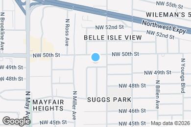 Map image of the property - 2621 NW 49th St