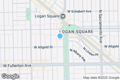 Map image of the property - 2518 N Kedzie Blvd
