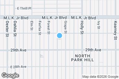 Map image of the property - 2956 Glencoe St