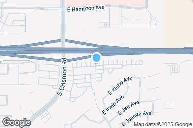 Map image of the property - 10124 E Isleta Ave