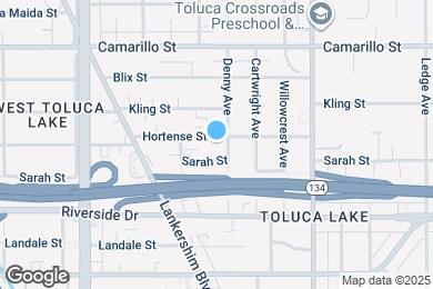 Map image of the property - 10742 Hortense St