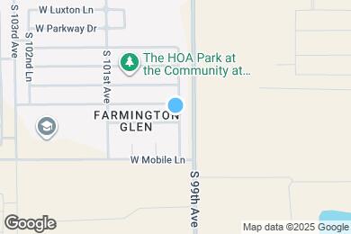 Map image of the property - 9918 W Bloch Rd