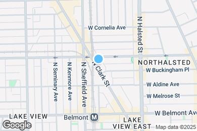 Map image of the property - 3347 N Clark St