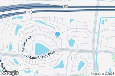 Map image of the property - 9905 NW 9th Street Cir