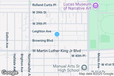 Map image of the property - 3973 S Budlong Ave