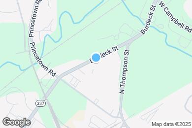 Map image of the property - Burdeck Street Apartments