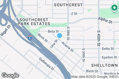 Map image of the property - 3728 Acacia St