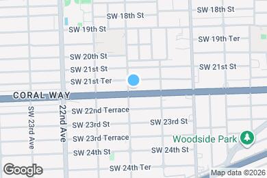 Map image of the property - 1895 SW 22nd St