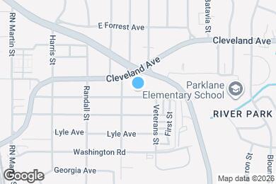 Map image of the property - 1271 Pine Ave