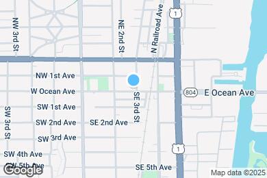 Map image of the property - 305 E Ocean Ave