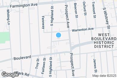 Map image of the property - Fairview Street Apartments