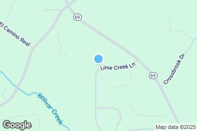 Map image of the property - 136 Lime Creek Ln