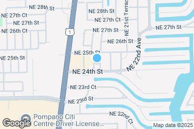 Map image of the property - 2431 NE 20th Ave