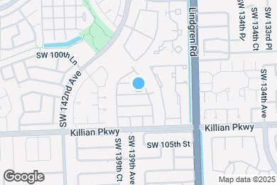 Map image of the property - 13861 SW 102nd Ter
