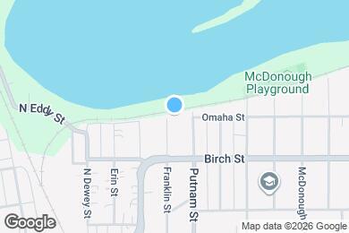 Map image of the property - 641 Franklin St