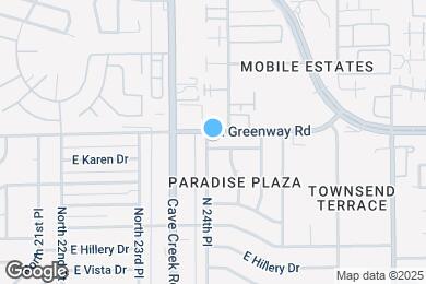 Map image of the property - 2434 E Karen Dr