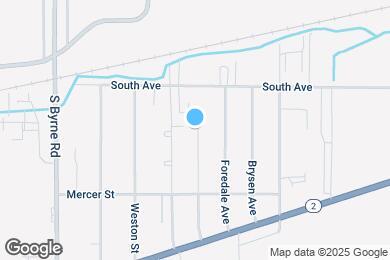 Map image of the property - 560 Williamsville Ave