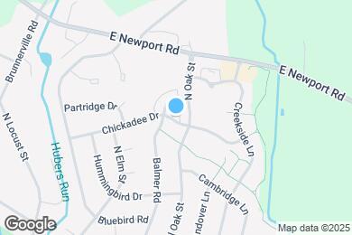 Map image of the property - 641 Chickadee Dr