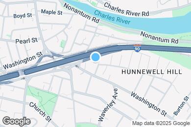 Map image of the property - 169 Hunnewell Ave