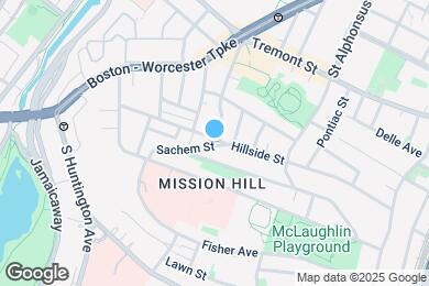 Map image of the property - Furnished Private Bedroom in New Mission Hill