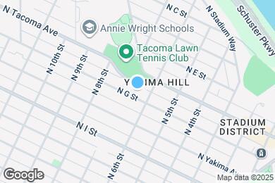 Map image of the property - 611 N G St