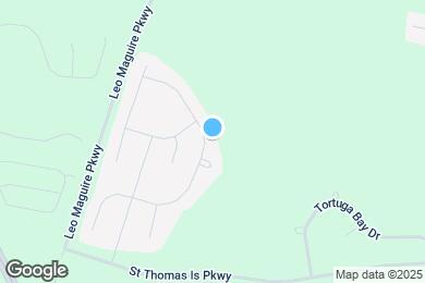 Map image of the property - 268 E Teague Bay Dr