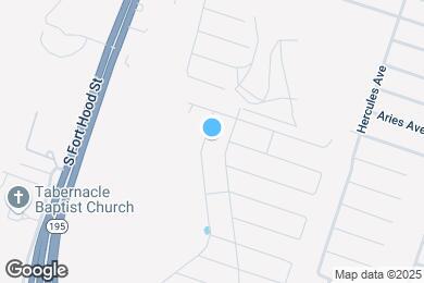Map image of the property - 6100 Aquilla Dr