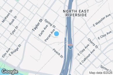 Map image of the property - 801 E Mitchell St