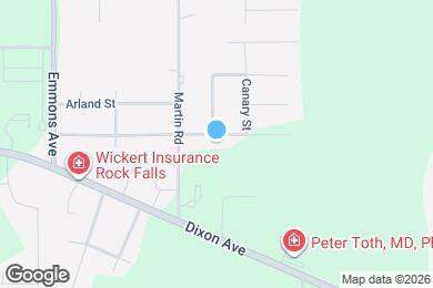 Map image of the property - 1212 Cardinal St