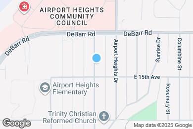 Map image of the property - 1417 Garden St