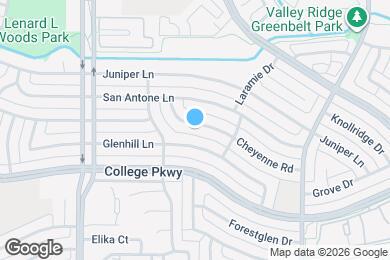 Map image of the property - 1432 Cheyenne Rd