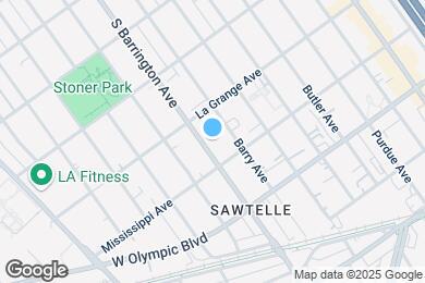 Map image of the property - 2022 S Barrington Ave