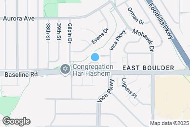 Map image of the property - 4130 Gilpin Dr