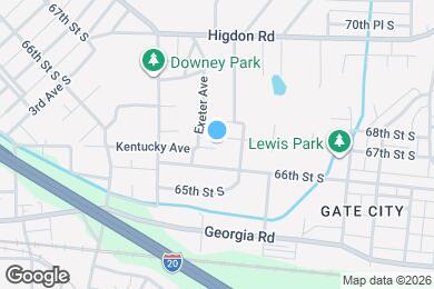 Map image of the property - 6917 67th St S