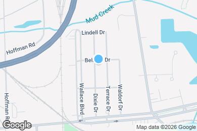 Map image of the property - 3652 Dixie Dr